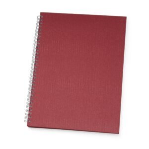 CADERNO DE NEGÓCIOS GRANDE - VERMELHO