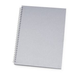 CADERNO DE NEGÓCIOS GRANDE - PRATA