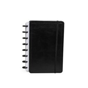 CADERNO DISCO PERCALUX - PRETO