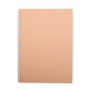 CADERNO KRAFT - AZUL