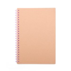 CADERNO KRAFT - ROXO