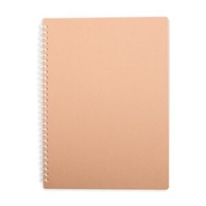 CADERNO KRAFT - TRANSPARENTE
