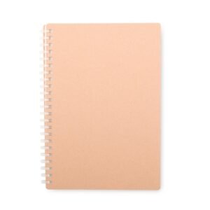 CADERNO KRAFT - TRANSPARENTE