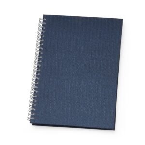 CADERNO DE NEGÓCIOS PEQUENO - AZUL