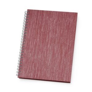 CADERNO DE NEGÓCIOS PEQUENO - VERMELHO