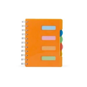 CADERNO PEQUENO - LARANJA