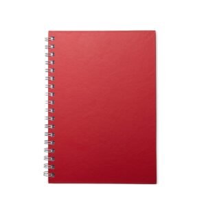 CADERNO PERCALUX EMBORRACHADO - VERMELHO