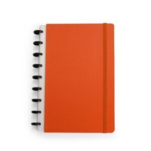 CADERNO DE DISCO - LARANJA