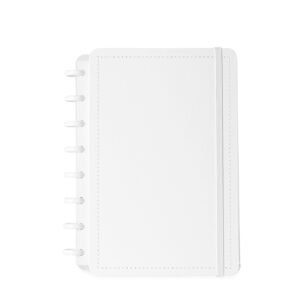 CADERNO DISCO PERCALUX - BRANCO