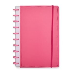 CADERNO DE DISCO - ROSA