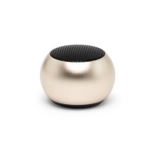 CAIXA DE SOM BLUETOOTH TWS - DOURADO
