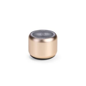 CAIXA DE SOM BLUETOOTH TWS - DOURADO