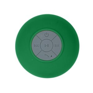 CAIXINHA DE SOM C/VENTOSA CAIXA ACRÍLICA - VERDE