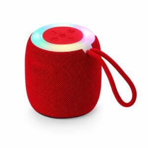 CAIXA DE SOM BLUETOOTH TWS - VERMELHO