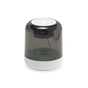 CAIXA DE SOM MULTIMÍDIA COM LED - BRANCO