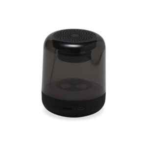 CAIXA DE SOM MULTIMÍDIA COM LED - PRETO