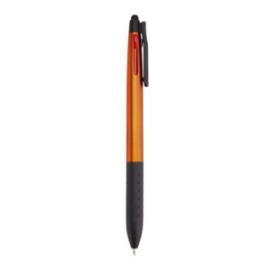 CANETA 3 EM 1 TOUCH - LARANJA
