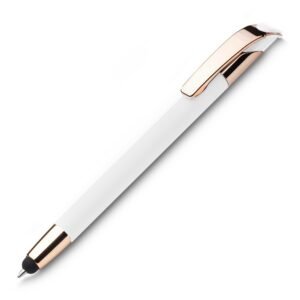 CANETA ALUMÍNIO TOUCH SCREEN - BRANCO