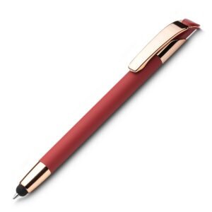 CANETA ALUMÍNIO TOUCH SCREEN - VERMELHO