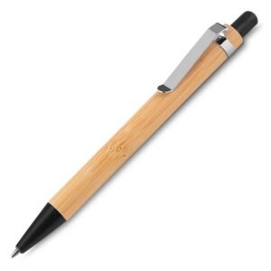 CANETA ECOLÓGICA DE BAMBU - LARANJA