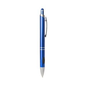 CANETA METAL TOUCH - AZUL