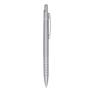 CANETA METAL C/ 7 ANEIS - PRATA