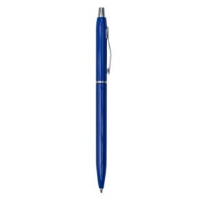 CANETA METAL FININHA - AZUL