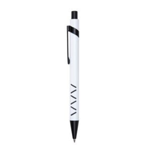 CANETA METAL - BRANCO