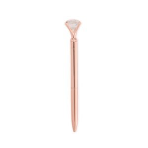 CANETA METAL DIAMANTE - DOURADO