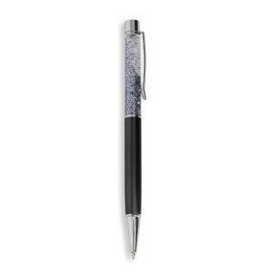 CANETA METAL GLITTER - PRETO