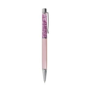CANETA METAL GLITTER - ROSA