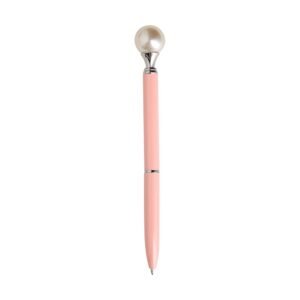 CANETA METAL PÉROLA - ROSA