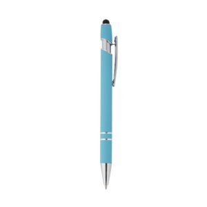 CANETA METAL TOUCH - AZUL