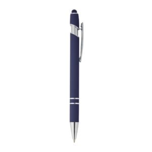 CANETA METAL TOUCH - AZUL