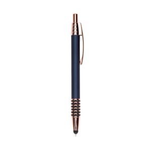 CANETA METAL TOUCH - AZUL