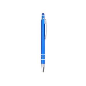 CANETA METAL TOUCH - AZUL