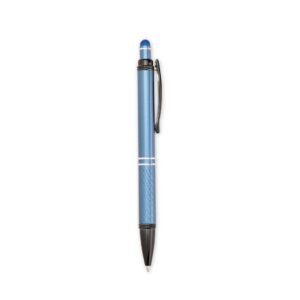 CANETA METAL TOUCH - AZUL