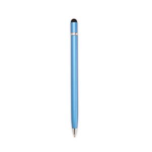 CANETA METAL TOUCH - AZUL