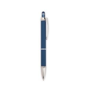 CANETA METAL TOUCH - AZUL