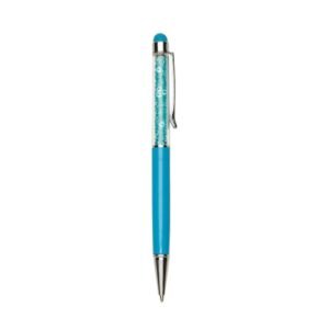 CANETA METAL TOUCH - AZUL