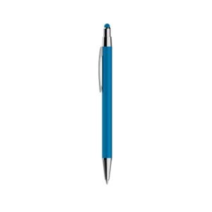 CANETA METAL ACIONADOR TOUCH - AZUL
