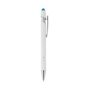 CANETA METAL TOUCH - BRANCO