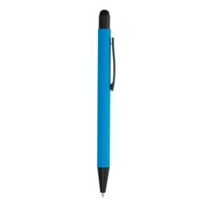 CANETA METAL TOUCH - AZUL