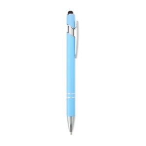 CANETA METAL TOUCH - AZUL