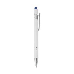 CANETA METAL TOUCH - BRANCO