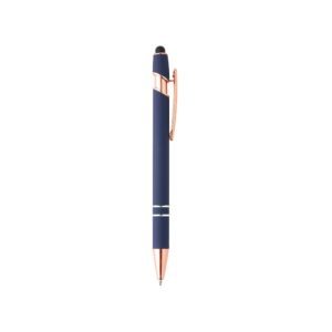 CANETA METAL TOUCH - AZUL
