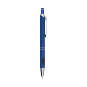 CANETA METAL TOUCH - AZUL