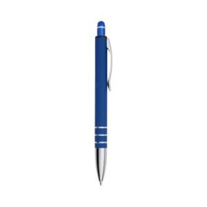 CANETA METAL C/ TOUCH - AZUL