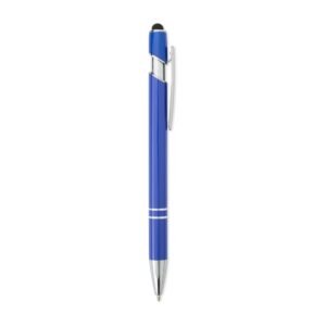 CANETA METAL TOUCH - AZUL