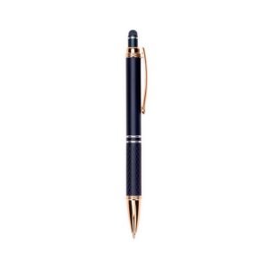 CANETA METAL TOUCH - AZUL